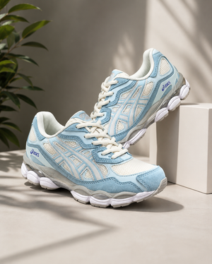 ASICS GEL-NYC Bleu Ciel & Blanc – Sneakers Lifestyle Unisexe