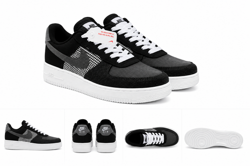 Nike Air Force 1 Noir/Gris