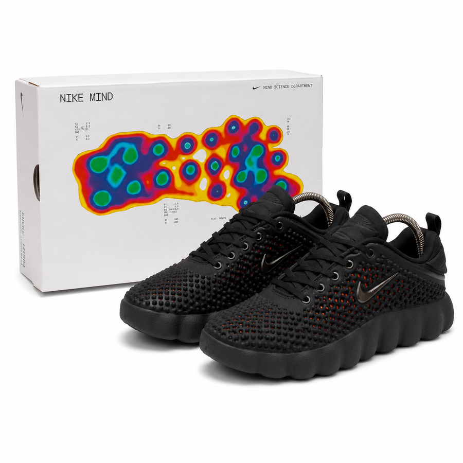 Nike Mind Triple Black – Sneaker Premium au Design Futuriste