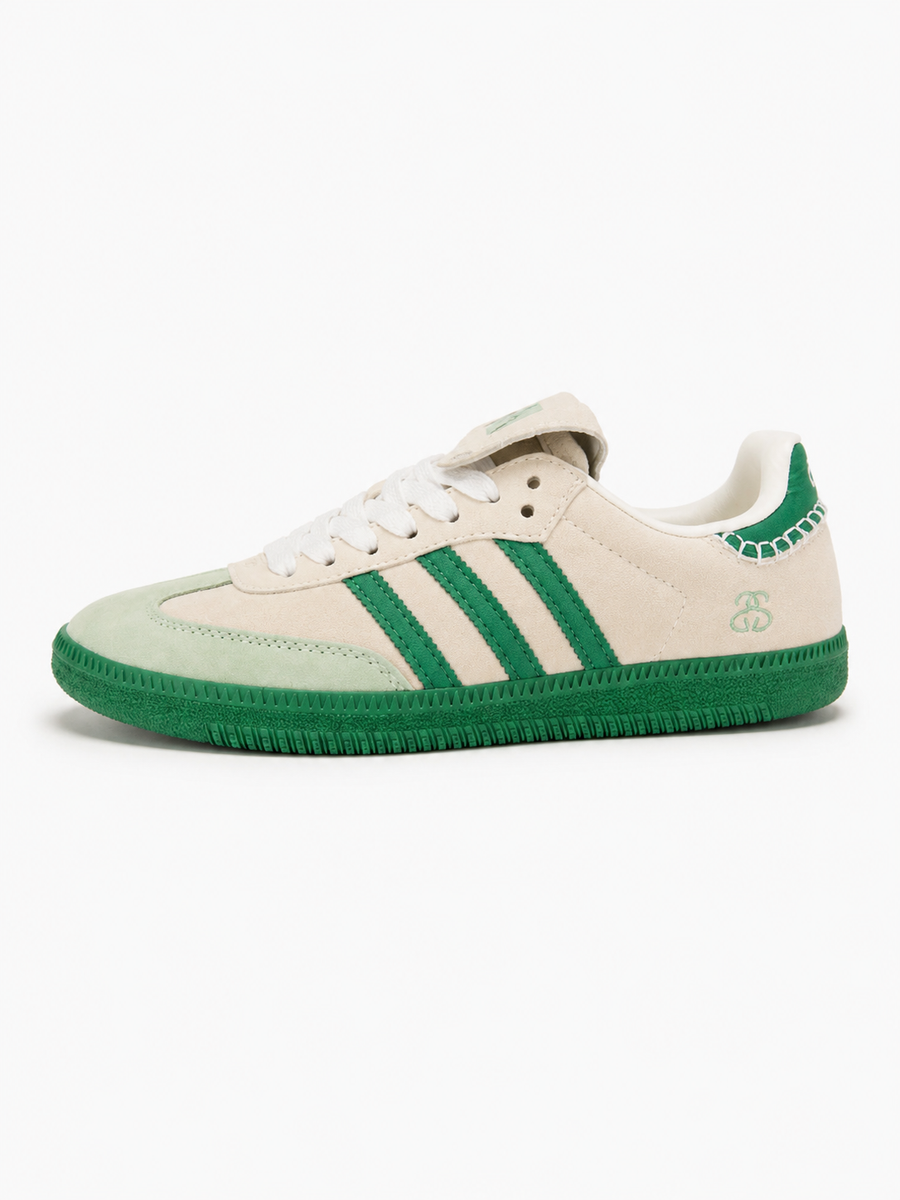 Adidas Originals Samba OG Vert & Blanc – Sneakers Unisex
