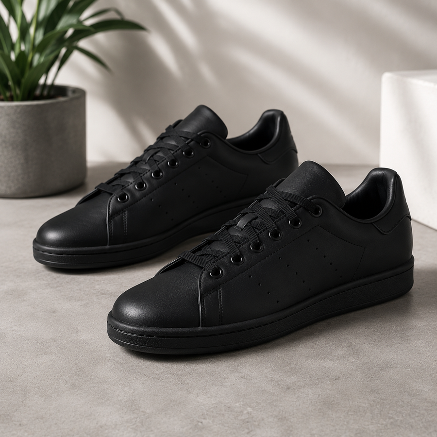 adidas Stan Smith Triple Black – Élégance Intemporelle