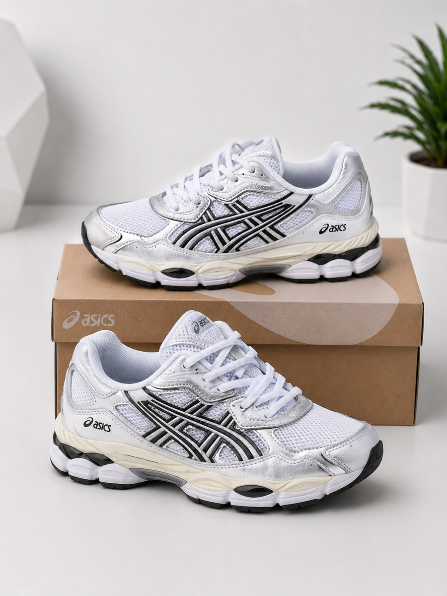 ASICS GEL-NYC Blanc/Noir – Sneakers Lifestyle Premium