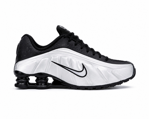 Nike Shox Homme – Chaussures de Sport & Lifestyle Noir/Argent