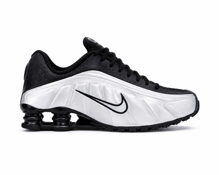 Nike Shox Homme – Chaussures de Sport & Lifestyle Noir/Argent