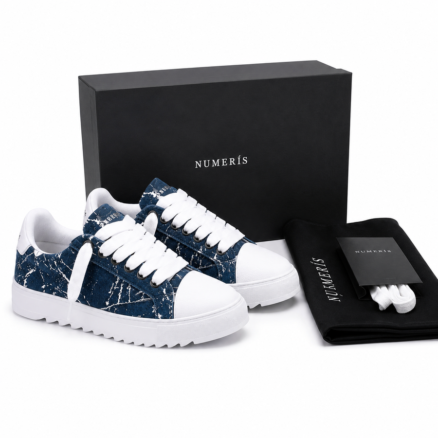 Numeris Blue Splash – Sneaker Premium Denim